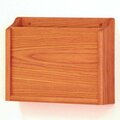 Vertex Privacy Letter Size Chart Holder - Black, Light Oak & Medium Oak VE3263706